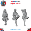 Figure Set 64 -  Ladies sitting