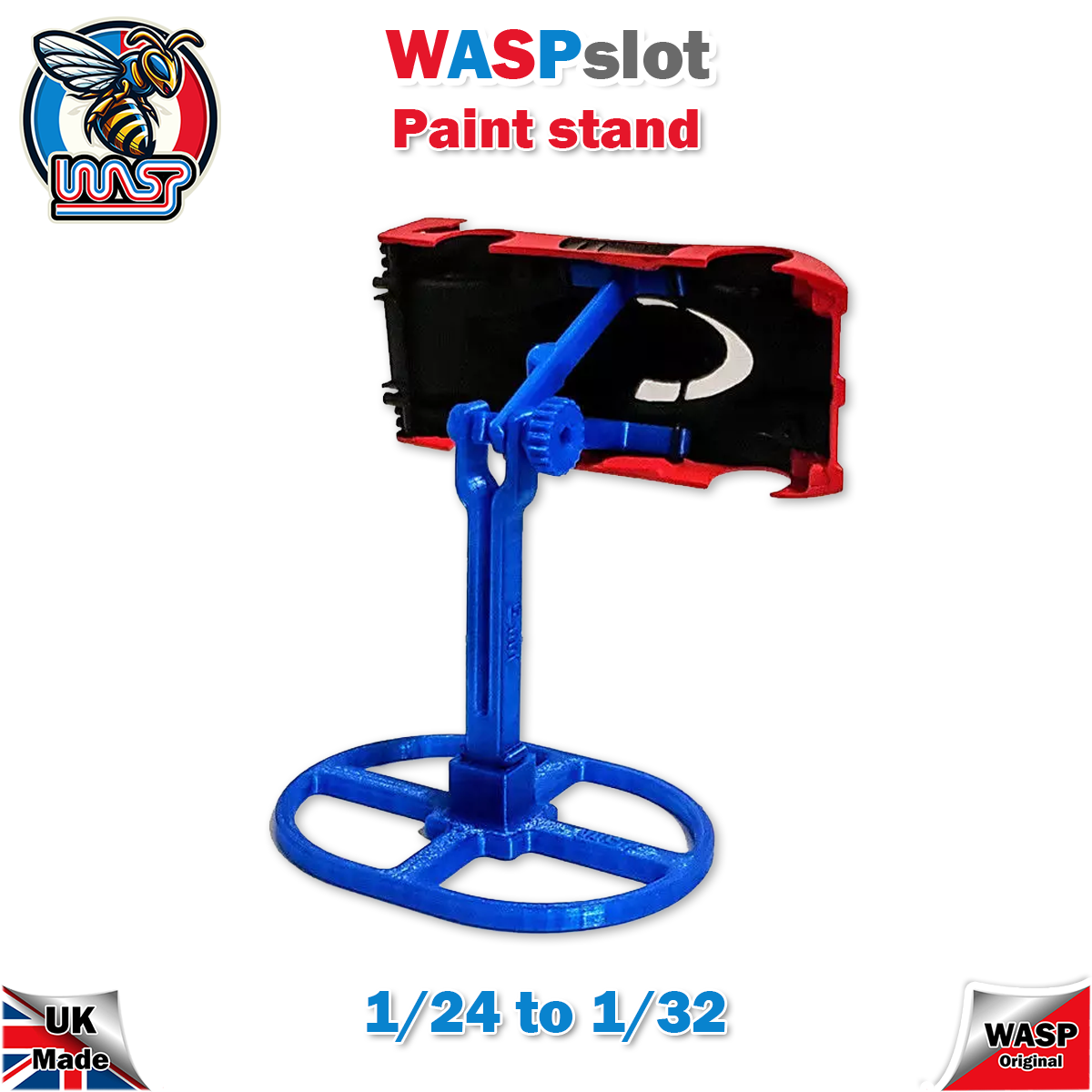 Slotcar/Model car paint stand, Normal & Mini.