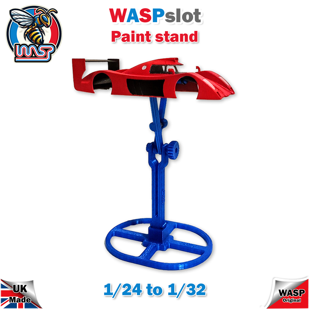 Slotcar/Model car paint stand, Normal & Mini.