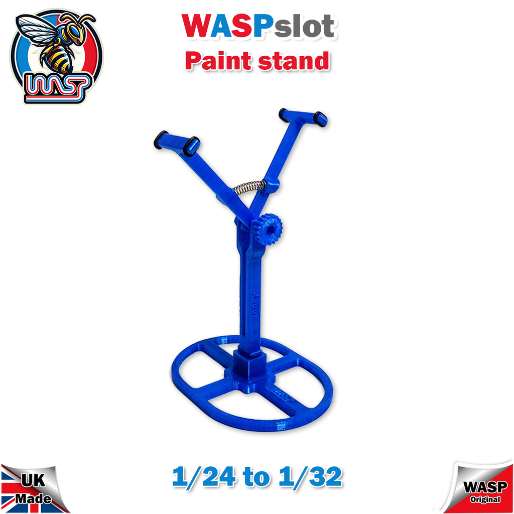 Slotcar/Model car paint stand, Normal & Mini.