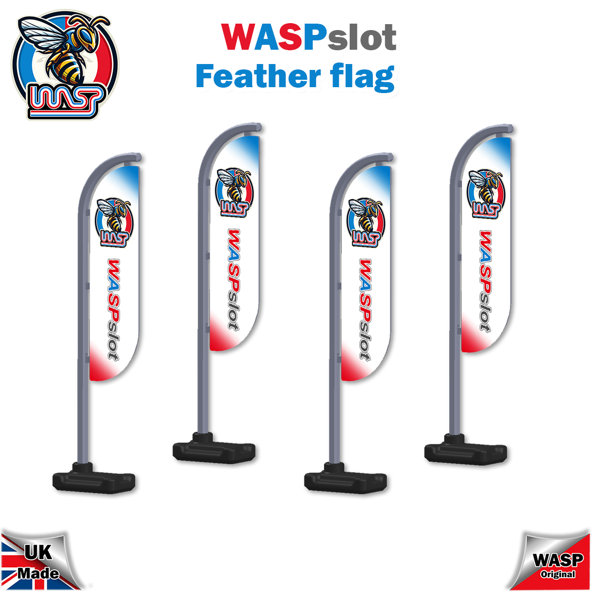 Feather flag sign